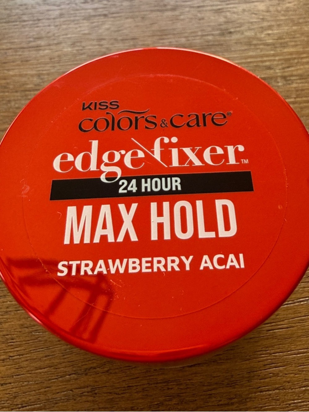 Kiss colors & care Edge Fixer Max Hold - Strawberry açaí 100 ml new bottle